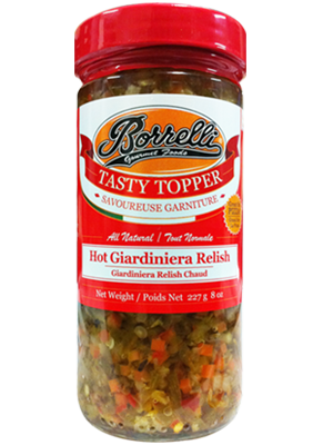 8oz Hot Giardiniera Relish